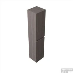 B&w-luxury Vedere Kast Hoog 35x33.5x172 Cm. Deur Rechts Verweerd Eiken