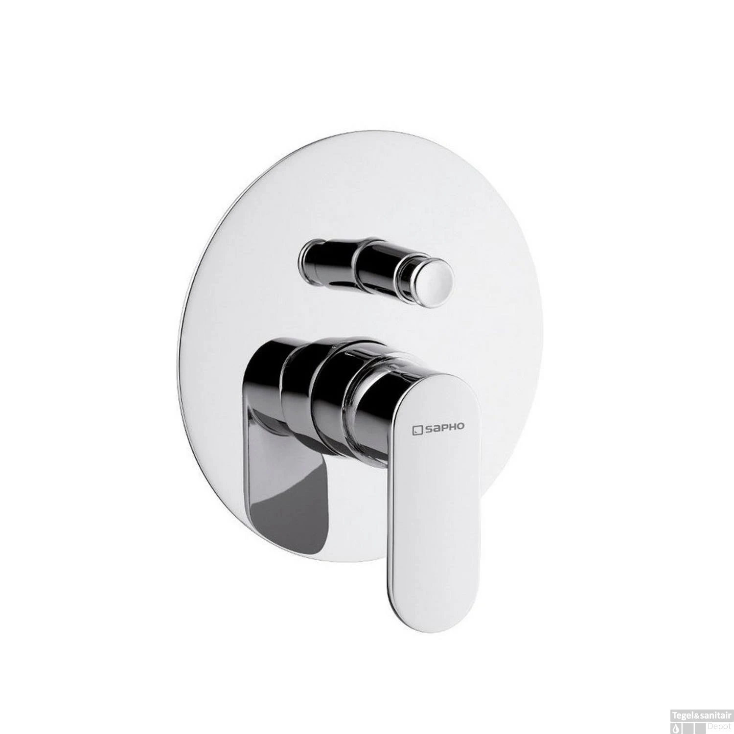 Douchekraan Inbouw Sapho Dandy Mengkraan Afbouwdeel 2-weg Chroom (incl. Inbouwdeel) 1 Douchekraan Inbouw Sapho Dandy Mengkraan Afbouwdeel 2-weg Chroom (incl. Inbouwdeel)