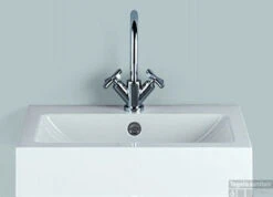 Alape Wt Serie Wastafel 58,5x40,5 Cm. 13,5m. Hoog Wit