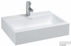 Laufen Living City Opbouw Wastafel 60x46 Cm. Met 1 Kraangat Wit