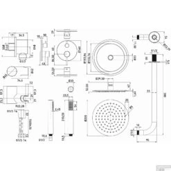 Boss & Wessing Pesso Regendouche Inbouw Hoofddouche 20 Cm Omstelknop Incl Handdouche Chroom -ALLIBERT Winkel boss wessing pesso regendouche inbouw hoofddouche 20 cm omstelknop incl handdouche chroom tech