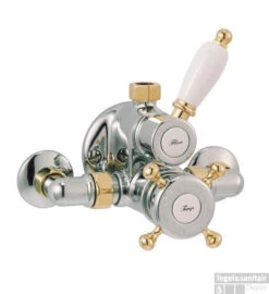 Huber Victorian Douchethermostaat Goud 150.VT51HAG