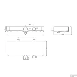 Thermostatische Douchekraan Schutte Ocean Met Planchet Chroom Wit 5 Thermostatische Douchekraan Schutte Ocean Met Planchet Chroom Wit -ALLIBERT Winkel thermostatische douchemengkraan schutte ocean met planchet chroom wit tech